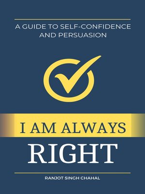 cover image of I Am Always Right